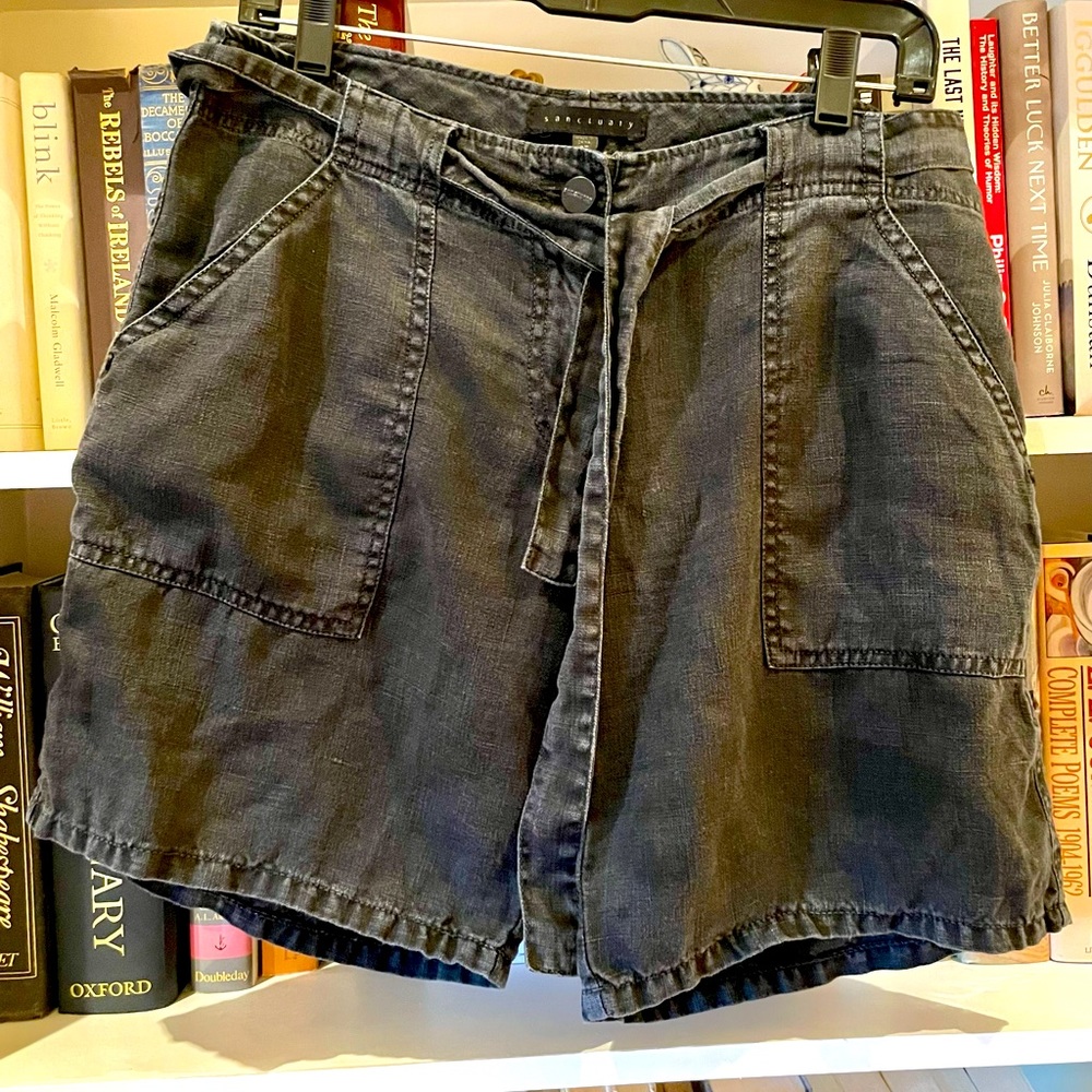 Sanctuary Women’s Linen Cargo Short